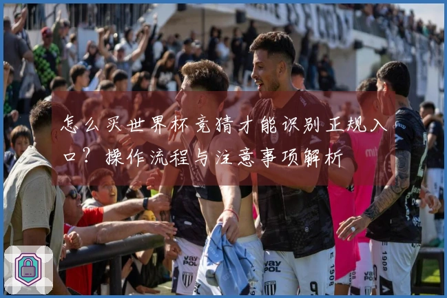 怎么买世界杯竞猜才能识别正规入口？操作流程与注意事项解析