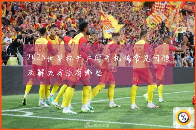 2026世界杯开户时手机端常见问题及解决方法有哪些